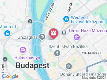 Az Összetartozás emlékhelye Budapest a térképen