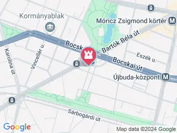 Ottlik-kert Budapest a térképen