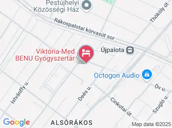 Ov152 Apartman Budapest a térképen