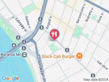 Pacsi Pizzéria & Kulturális Központ Budapest a térképen