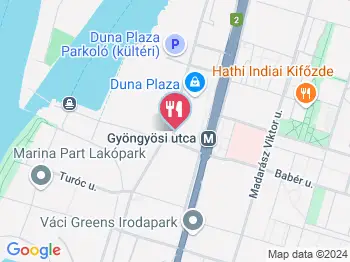Padthai Wok 2 Go - Duna Plaza Budapest a térképen