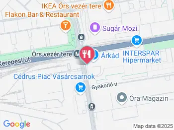 Padthai Wokbar - Árkád Budapest a térképen