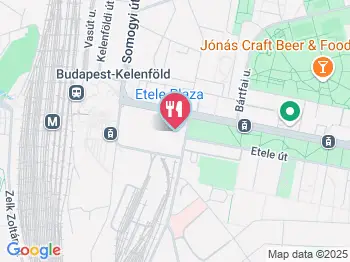 Padthai Wokbar - Etele Plaza Budapest a térképen