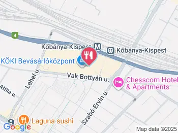 Padthai Wokbar - KÖKI Budapest a térképen