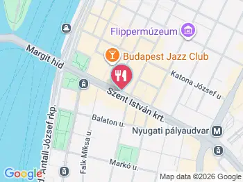 Páholy Café & Bistro Budapest a térképen