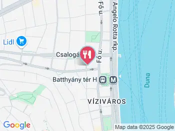 Pajtás Önkiszolgáló Étterem Budapest a térképen