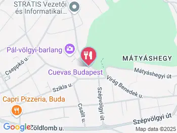 Pál Söröző & Barlangterasz Budapest a térképen