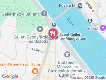 Palack Borbár Budapest a térképen