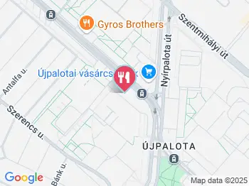 Pálmai Cukrászda - Páskomliget utca Budapest a térképen