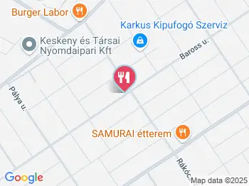 Pálmai Cukrászda Budapest a térképen