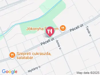 Pálya Vendéglő Budapest a térképen