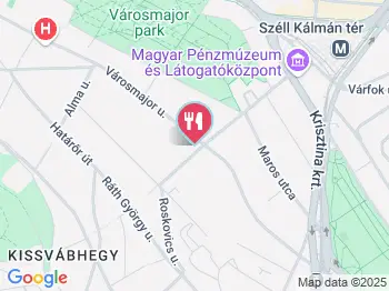 Panificio il Basilico - Városmajor utca Budapest a térképen