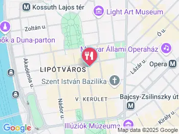 Panini Szendvicsbár Budapest a térképen