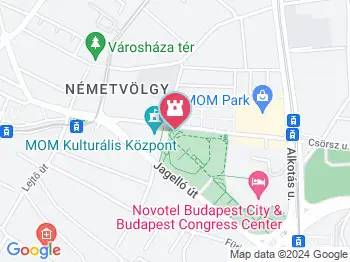 Papp László szobor Budapest a térképen