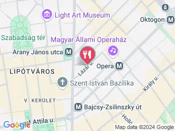 Parabolic Lázárus Brewery Budapest a térképen