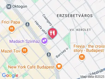 ParaNoir Pub Budapest a térképen