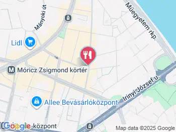 Párduc Bár Budapest a térképen