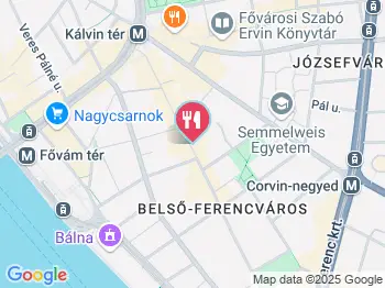 Paris-Texas Kávéház Budapest a térképen