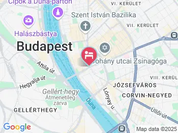 Párisi Udvar Hotel Budapest Budapest a térképen