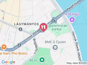 Park Bistro - Science Park Budapest a térképen