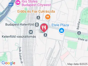 Park Büfé Budapest a térképen