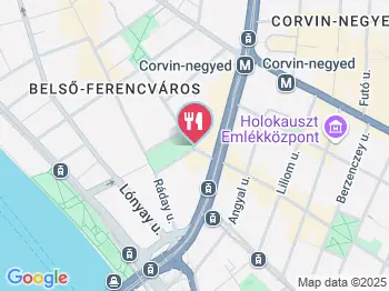 Pars Gyros Budapest a térképen