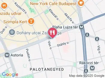 Pasa Kebab - Rákóczi út Budapest a térképen