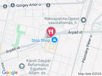 Pasa Kebab - Stop Shop Budapest a térképen