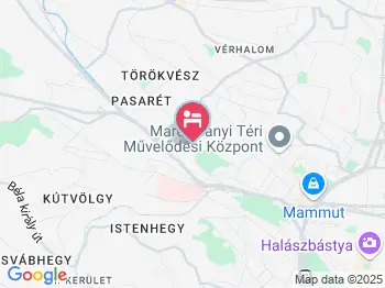 Pasarét Apartman Budapest a térképen