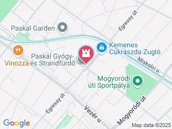 Paskál Strandfürdő Budapest a térképen