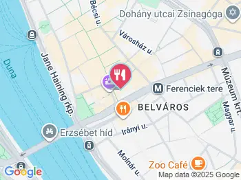 Paso Doble by Vivina's Cafe Budapest a térképen