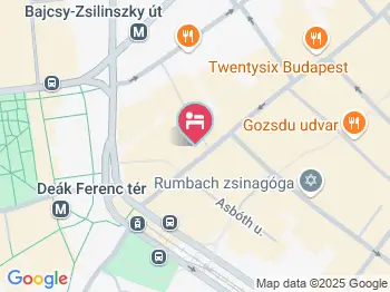 Passage Apartman Budapest a térképen