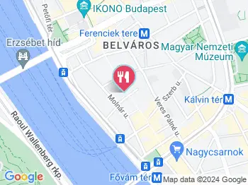 Passata Pizzéria Budapest a térképen