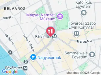 Pasta. - Kálvin tér Budapest a térképen