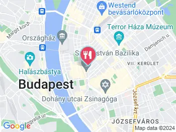 Pasztell Budapest a térképen