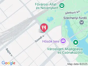 Páter Bonifác Kisvendéglő Budapest a térképen