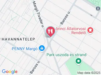 Patiszon Étterem & Burger Bár Budapest a térképen