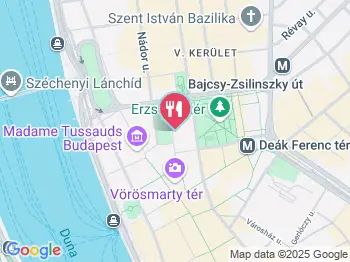 Patmos Records & Café Budapest a térképen