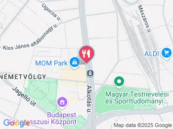 Paulaner Sörház - MOM Park Budapest a térképen