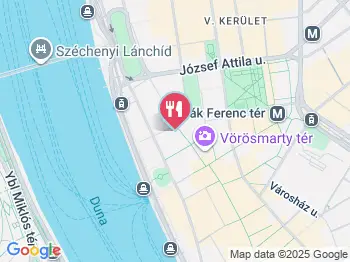 Pavilon Restaurant & Bar Budapest a térképen