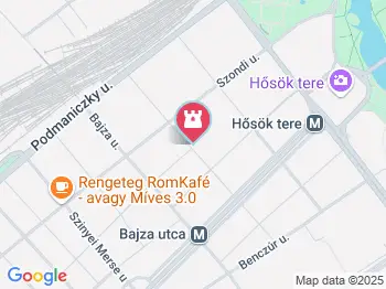 PAM Pénzügyőr- és Adózástörténeti Múzeum Budapest a térképen