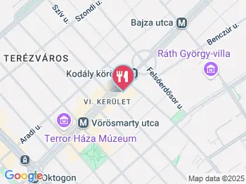 Pepe & Milán croissant & espresso bar Budapest a térképen