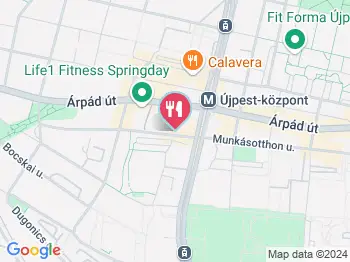 Pépi Söröző Budapest a térképen