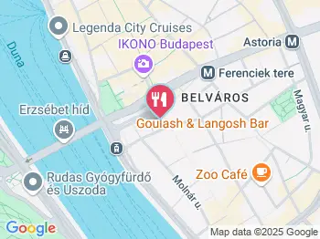 Pepper House Budapest a térképen