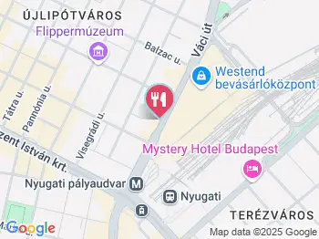 Perity Cukrászda Budapest a térképen