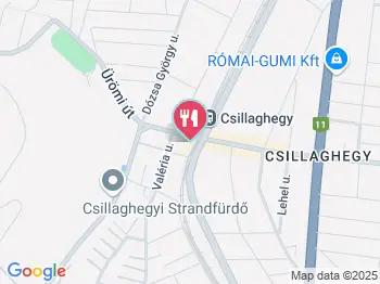 Peron váróterem söröző Budapest a térképen