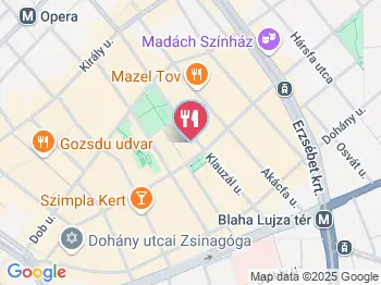 Perspective Bar Budapest a térképen