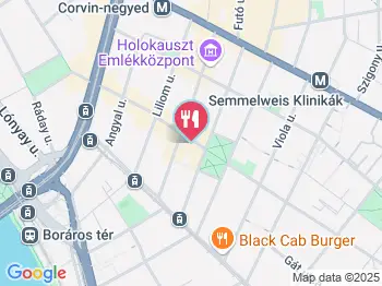 Pesti Burger & Bár Budapest a térképen