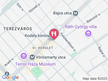 Pesti Mese Budapest a térképen