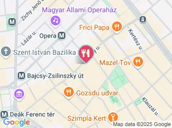 Pezsegő Frizzante Cafe & Bar - Király utca Budapest a térképen